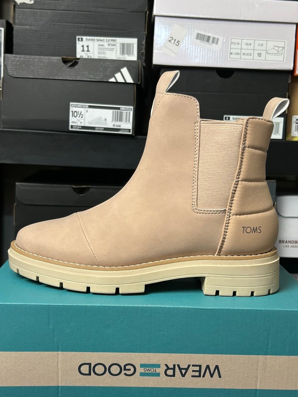 Toms Skylar Women’s Boots Taupe / $100 Retail! / Size 7.5 / Brand New!!